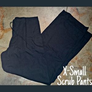 Black Scrub Pants